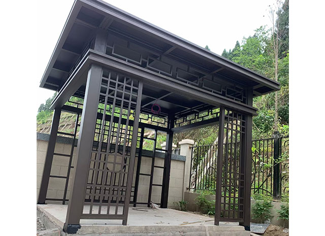 庭院中式涼亭