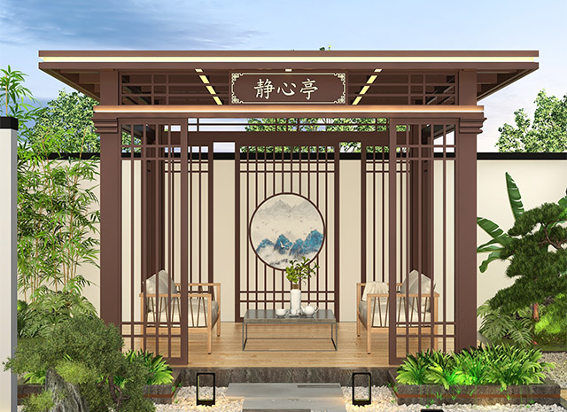 新中式涼亭